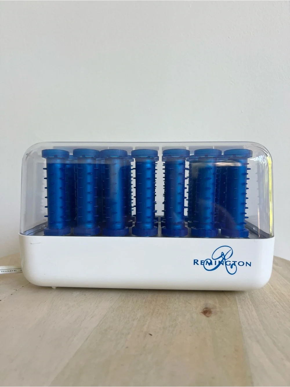 Remington Tight Curls H-21SP Hot Rollers 21 Blue Wax Core Discontinued NO CLIPS